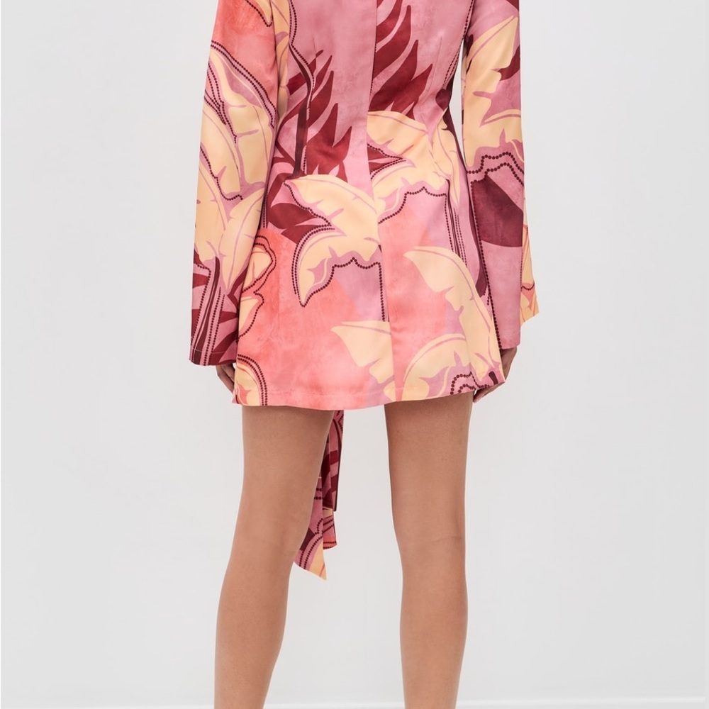 Seven Wonders Kaeli Mini Dress NWT XS Resort Wear Vacation Beach Pink Berry - Picture 3 of 14